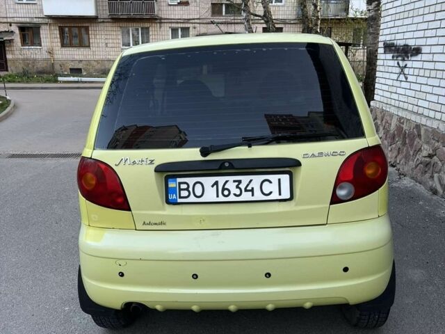 Желтый Дэу Матиз, объемом двигателя 0.8 л и пробегом 68 тыс. км за 3500 $, фото 15 на Automoto.ua