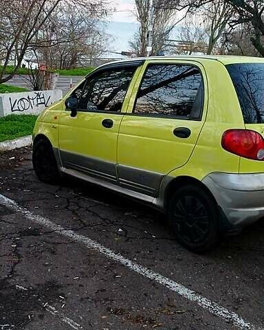 Желтый Дэу Матиз, объемом двигателя 1 л и пробегом 129 тыс. км за 2500 $, фото 7 на Automoto.ua