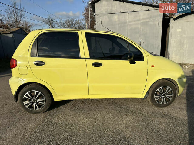Жовтий Деу Матіз, об'ємом двигуна 0.8 л та пробігом 94 тис. км за 2550 $, фото 8 на Automoto.ua