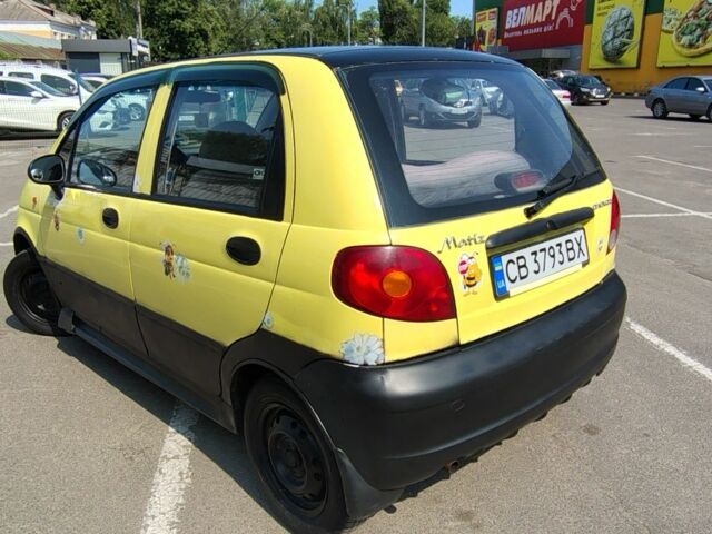 Жовтий Деу Матіз, об'ємом двигуна 8 л та пробігом 181 тис. км за 1550 $, фото 4 на Automoto.ua