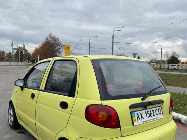 Жовтий Деу Матіз, об'ємом двигуна 0.8 л та пробігом 120 тис. км за 2500 $, фото 3 на Automoto.ua