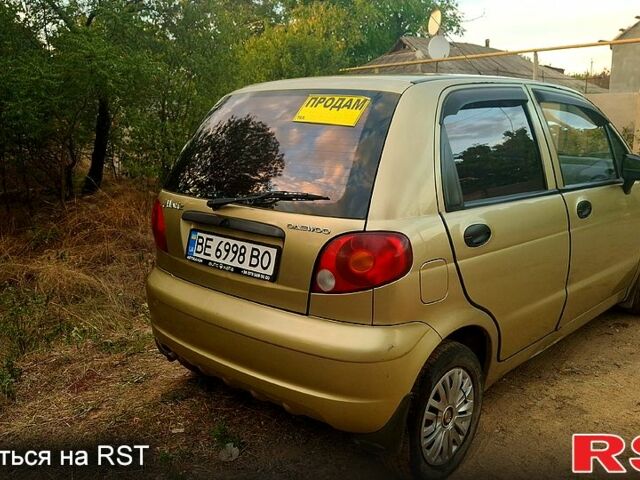 Жовтий Деу Матіз, об'ємом двигуна 0.8 л та пробігом 1070 тис. км за 2900 $, фото 1 на Automoto.ua