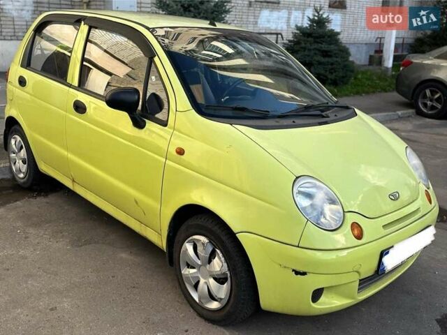 Жовтий Деу Матіз, об'ємом двигуна 0.8 л та пробігом 44 тис. км за 3200 $, фото 1 на Automoto.ua