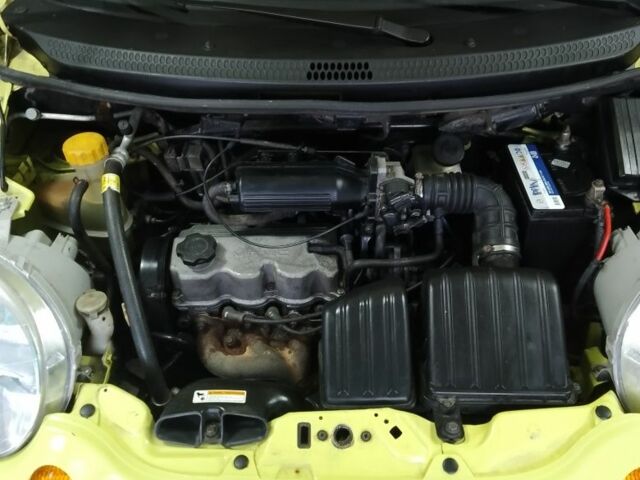 Желтый Дэу Матиз, объемом двигателя 0.8 л и пробегом 120 тыс. км за 2018 $, фото 7 на Automoto.ua