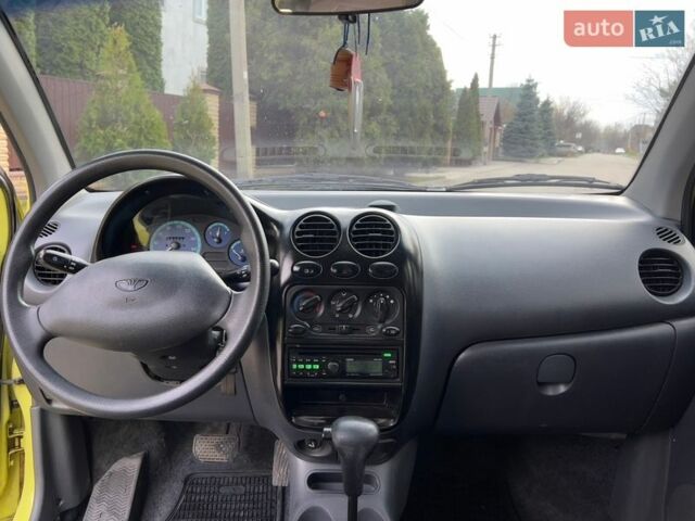 Жовтий Деу Матіз, об'ємом двигуна 0.8 л та пробігом 167 тис. км за 3050 $, фото 11 на Automoto.ua