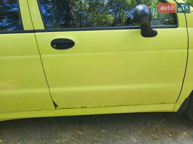 Жовтий Деу Матіз, об'ємом двигуна 0.8 л та пробігом 93 тис. км за 2500 $, фото 11 на Automoto.ua