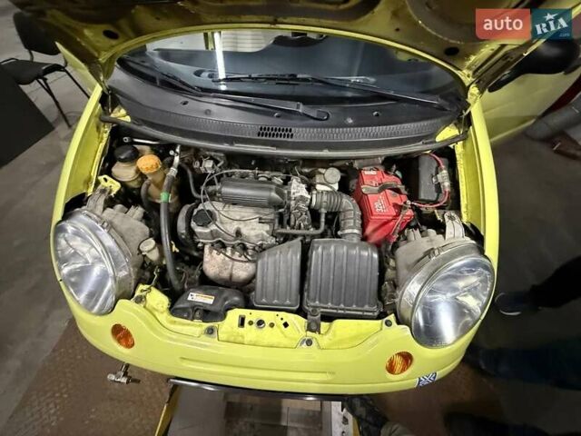 Жовтий Деу Матіз, об'ємом двигуна 0.8 л та пробігом 104 тис. км за 3700 $, фото 6 на Automoto.ua