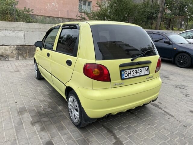 Жовтий Деу Матіз, об'ємом двигуна 0.8 л та пробігом 107 тис. км за 3000 $, фото 5 на Automoto.ua
