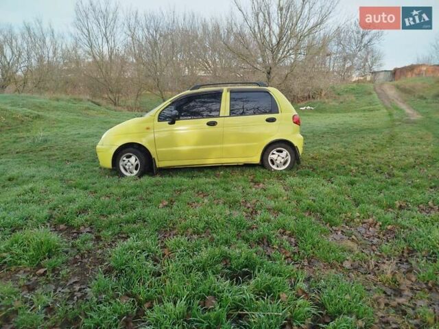 Жовтий Деу Матіз, об'ємом двигуна 0.8 л та пробігом 195 тис. км за 2850 $, фото 4 на Automoto.ua