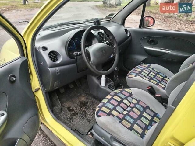 Желтый Дэу Матиз, объемом двигателя 0 л и пробегом 109 тыс. км за 1499 $, фото 11 на Automoto.ua