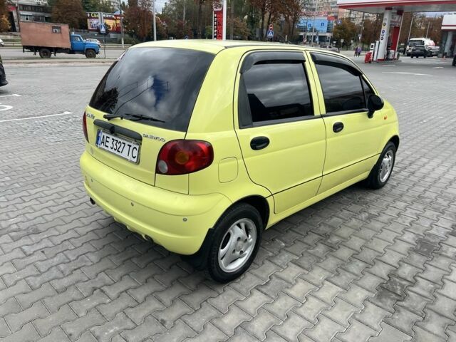 Жовтий Деу Матіз, об'ємом двигуна 0.8 л та пробігом 74 тис. км за 2900 $, фото 4 на Automoto.ua