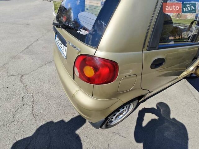 Жовтий Деу Матіз, об'ємом двигуна 0.8 л та пробігом 75 тис. км за 2550 $, фото 12 на Automoto.ua