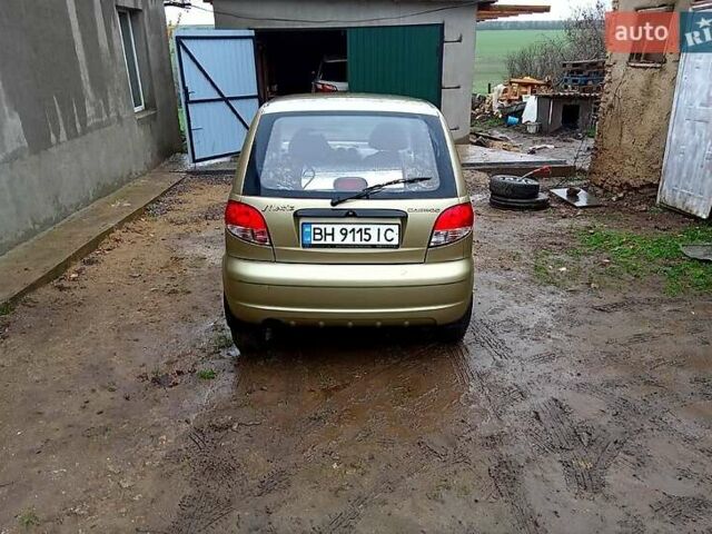 Желтый Дэу Матиз, объемом двигателя 0.8 л и пробегом 64 тыс. км за 3300 $, фото 2 на Automoto.ua