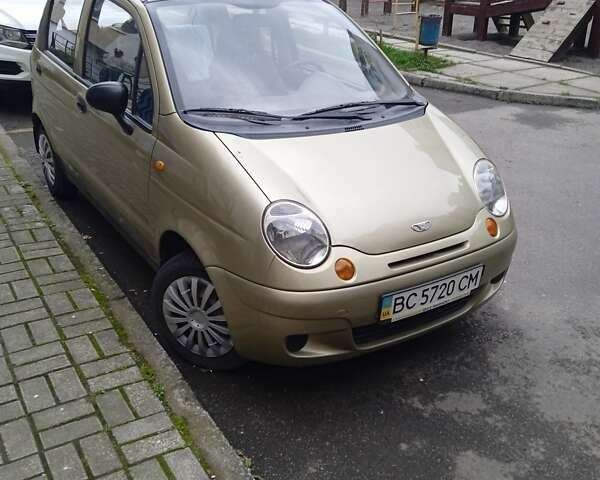 Желтый Дэу Матиз, объемом двигателя 0.8 л и пробегом 82 тыс. км за 2300 $, фото 4 на Automoto.ua