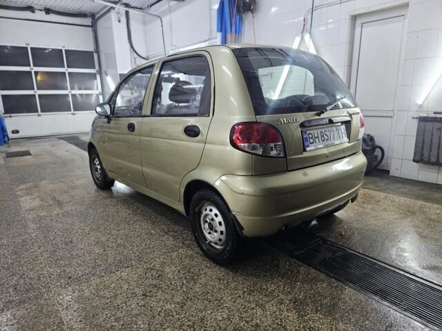 Желтый Дэу Матиз, объемом двигателя 0.8 л и пробегом 127 тыс. км за 1700 $, фото 3 на Automoto.ua