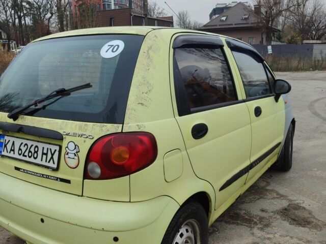 Жовтий Деу Матіз, об'ємом двигуна 0.8 л та пробігом 50 тис. км за 2600 $, фото 5 на Automoto.ua