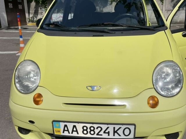 Желтый Дэу Матиз, объемом двигателя 0.8 л и пробегом 127 тыс. км за 1500 $, фото 5 на Automoto.ua