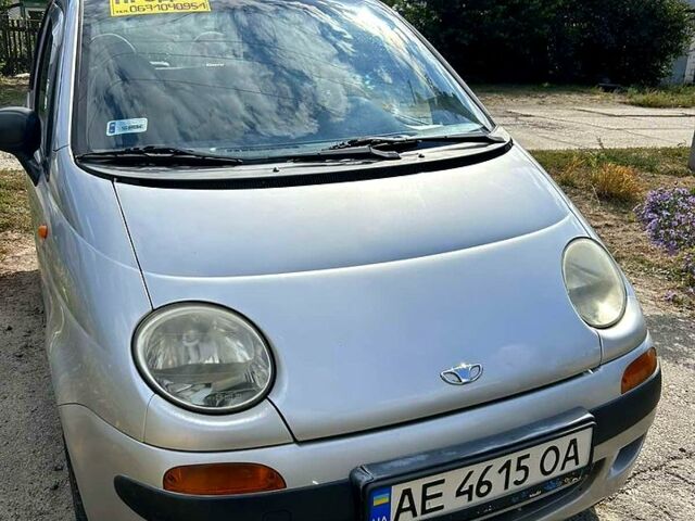 Серый Дэу Матиз, объемом двигателя 0.8 л и пробегом 124 тыс. км за 2000 $, фото 3 на Automoto.ua