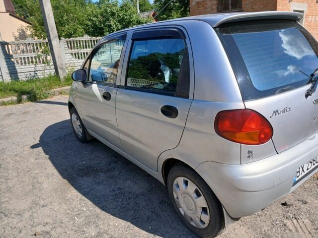 Сірий Деу Матіз, об'ємом двигуна 1 л та пробігом 193 тис. км за 1500 $, фото 1 на Automoto.ua