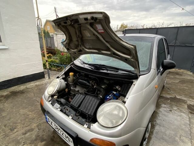 Дэу Матиз 2001 в Змиеве на Automoto.ua Серый Дэу Матиз, объемом двигателя 0.8 л и пробегом 267 тыс. км за 1150 $, фото 4 на Automoto.ua