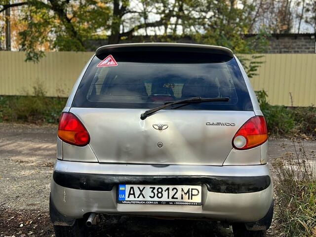 Серый Дэу Матиз, объемом двигателя 0.8 л и пробегом 264 тыс. км за 1150 $, фото 6 на Automoto.ua
