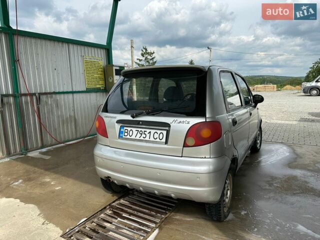 Сірий Деу Матіз, об'ємом двигуна 0.8 л та пробігом 173 тис. км за 1399 $, фото 8 на Automoto.ua