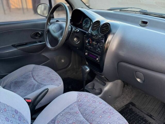 Сірий Деу Матіз, об'ємом двигуна 0.8 л та пробігом 120 тис. км за 2850 $, фото 14 на Automoto.ua