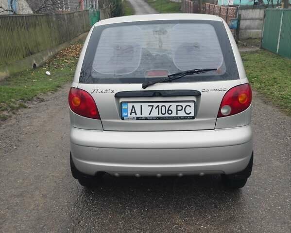 Серый Дэу Матиз, объемом двигателя 0.8 л и пробегом 108 тыс. км за 2400 $, фото 3 на Automoto.ua