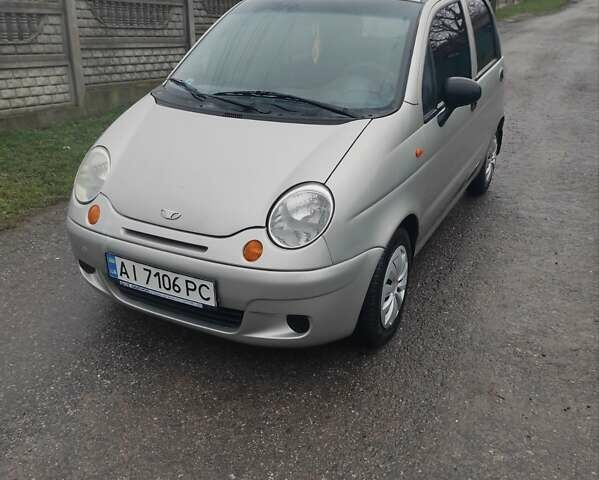 Серый Дэу Матиз, объемом двигателя 0.8 л и пробегом 108 тыс. км за 2400 $, фото 2 на Automoto.ua