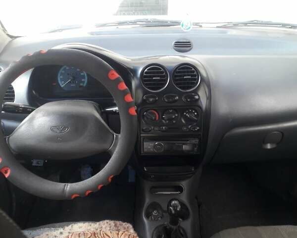 Серый Дэу Матиз, объемом двигателя 0.8 л и пробегом 159 тыс. км за 1600 $, фото 4 на Automoto.ua