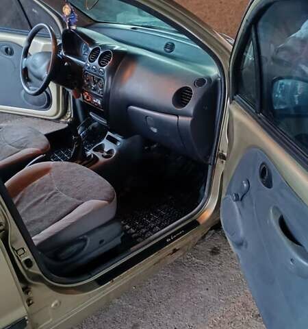 Серый Дэу Матиз, объемом двигателя 0.8 л и пробегом 144 тыс. км за 1200 $, фото 13 на Automoto.ua