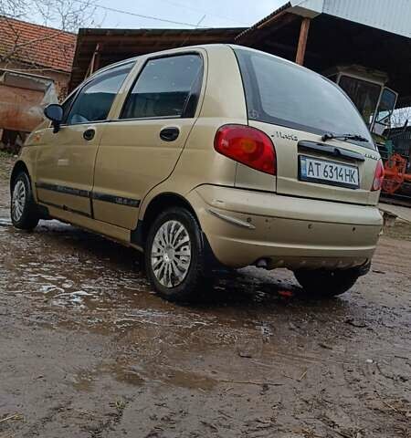 Серый Дэу Матиз, объемом двигателя 0.8 л и пробегом 144 тыс. км за 1200 $, фото 1 на Automoto.ua