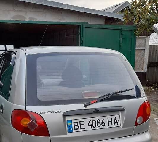 Сірий Деу Матіз, об'ємом двигуна 0.8 л та пробігом 155 тис. км за 2500 $, фото 4 на Automoto.ua