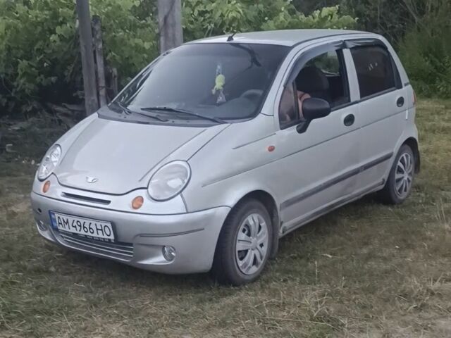 Сірий Деу Матіз, об'ємом двигуна 0.8 л та пробігом 156 тис. км за 1400 $, фото 1 на Automoto.ua