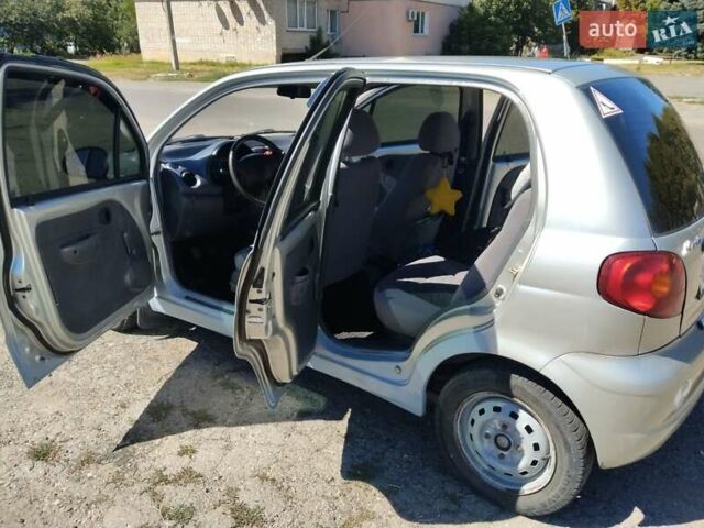 Серый Дэу Матиз, объемом двигателя 0.8 л и пробегом 118 тыс. км за 2300 $, фото 3 на Automoto.ua