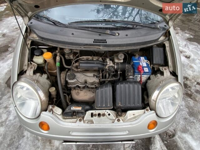 Серый Дэу Матиз, объемом двигателя 0.8 л и пробегом 130 тыс. км за 2000 $, фото 10 на Automoto.ua