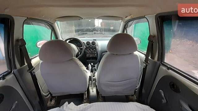 Сірий Деу Матіз, об'ємом двигуна 0.8 л та пробігом 155 тис. км за 2500 $, фото 10 на Automoto.ua