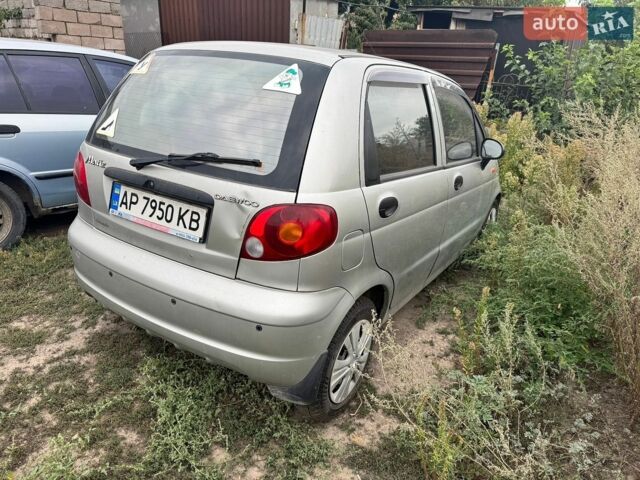 Серый Дэу Матиз, объемом двигателя 0.8 л и пробегом 123 тыс. км за 2100 $, фото 3 на Automoto.ua