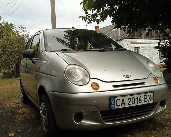 Серый Дэу Матиз, объемом двигателя 0.8 л и пробегом 400 тыс. км за 2650 $, фото 4 на Automoto.ua