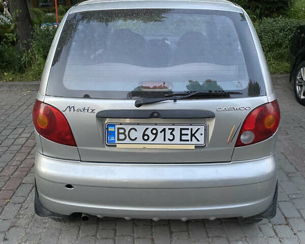 Серый Дэу Матиз, объемом двигателя 0.8 л и пробегом 158 тыс. км за 1950 $, фото 4 на Automoto.ua