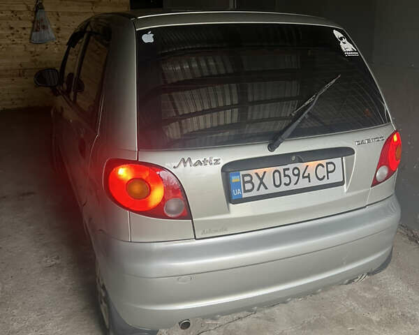 Серый Дэу Матиз, объемом двигателя 0.8 л и пробегом 129 тыс. км за 3200 $, фото 7 на Automoto.ua