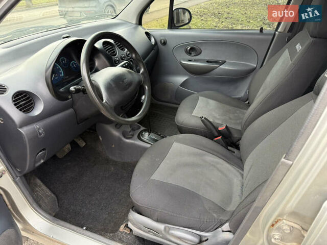 Серый Дэу Матиз, объемом двигателя 0.8 л и пробегом 130 тыс. км за 2600 $, фото 6 на Automoto.ua