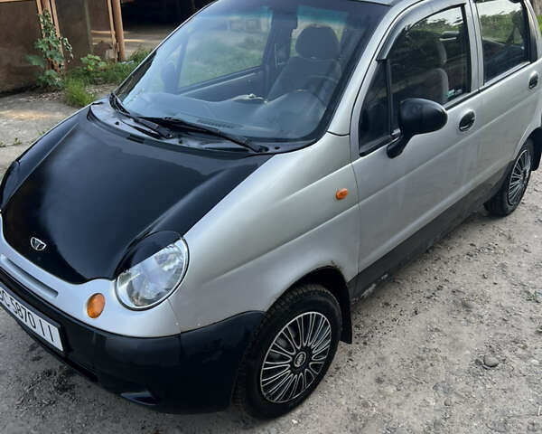 Сірий Деу Матіз, об'ємом двигуна 0.8 л та пробігом 1 тис. км за 1450 $, фото 1 на Automoto.ua