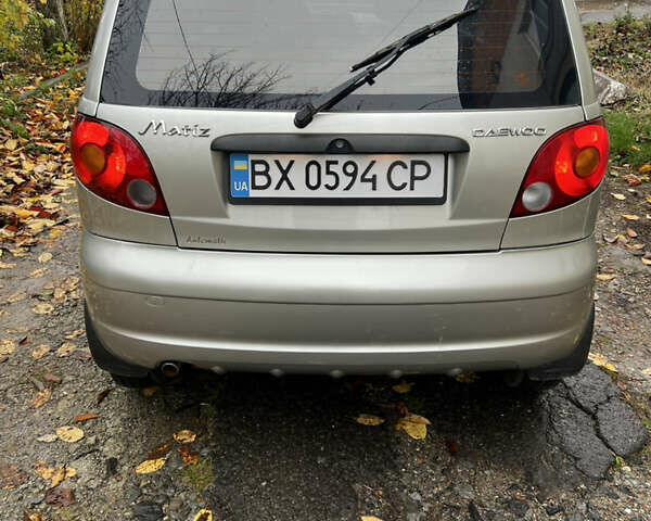 Серый Дэу Матиз, объемом двигателя 0.8 л и пробегом 129 тыс. км за 3200 $, фото 6 на Automoto.ua