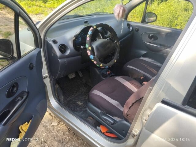 Серый Дэу Матиз, объемом двигателя 0.8 л и пробегом 199 тыс. км за 2400 $, фото 7 на Automoto.ua