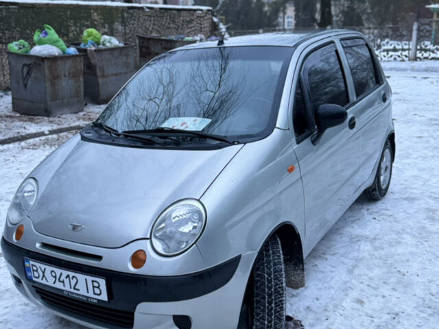 Серый Дэу Матиз, объемом двигателя 0.8 л и пробегом 216 тыс. км за 2000 $, фото 1 на Automoto.ua