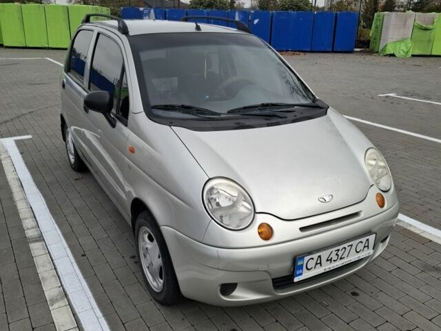 Серый Дэу Матиз, объемом двигателя 0.8 л и пробегом 90 тыс. км за 3000 $, фото 1 на Automoto.ua