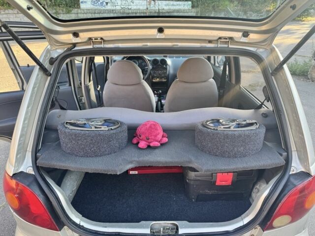 Серый Дэу Матиз, объемом двигателя 0.8 л и пробегом 210 тыс. км за 1700 $, фото 6 на Automoto.ua