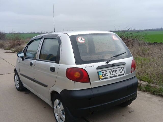 Серый Дэу Матиз, объемом двигателя 0.8 л и пробегом 180 тыс. км за 1950 $, фото 1 на Automoto.ua