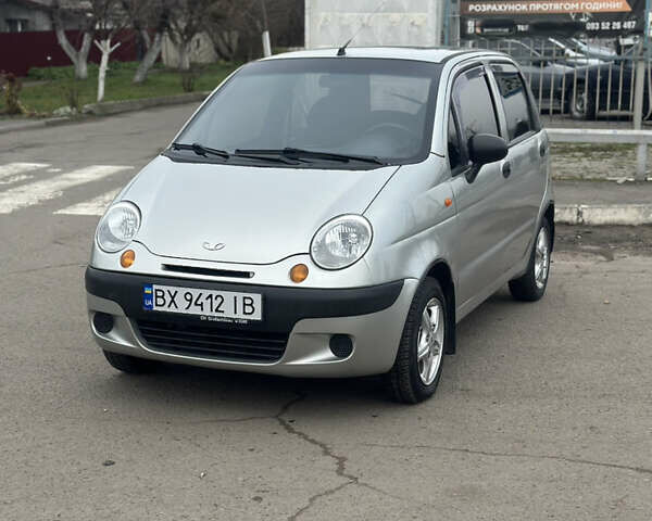 Серый Дэу Матиз, объемом двигателя 0.8 л и пробегом 214 тыс. км за 1850 $, фото 1 на Automoto.ua